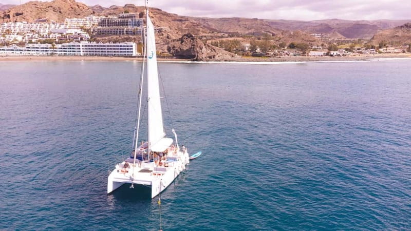 Gran Canaria: Catamaran Tour with Lunch on Pristine Beaches - Setting out from Puerto de Mogán