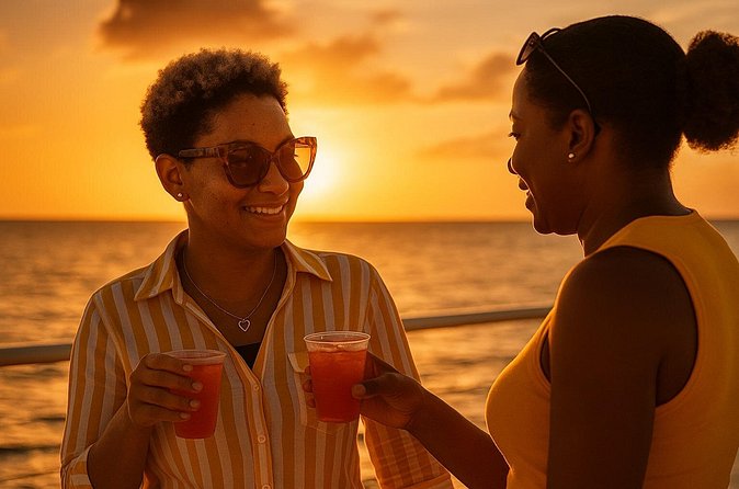 Grand Bahama Catamaran Sunset Cruise with Drinks and Snacks - Photos, seating, and making the most of the light