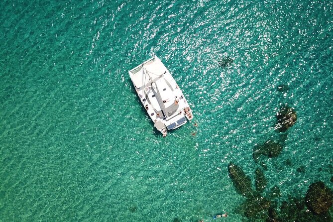Half day Catamaran Morning Cruise in Kleftiko - Cape Vani and the Arkoudes lava rocks