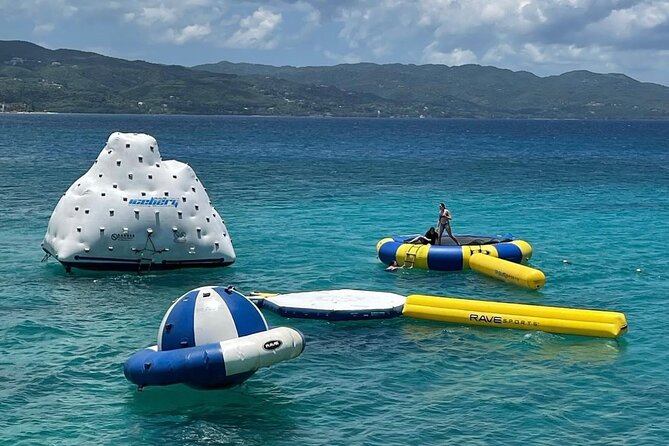Half Day Catamaran Party Boat, Snorkeling and Hip Strip Tour - The Dreamer Catamaran and its front nets