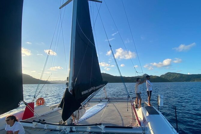 Half day catamaran sailing in the Sailinity Lagoon - Why this Raiatea sailing trip feels different