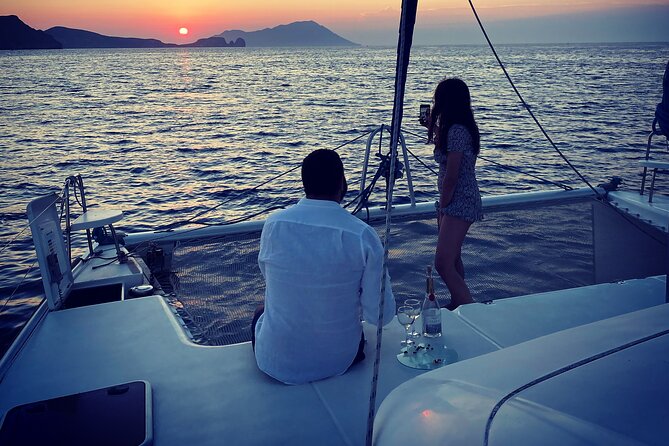 Half-Day Sunset Cruise Catamaran to Kleftiko with Lunch - Sykia Cave and its open roof