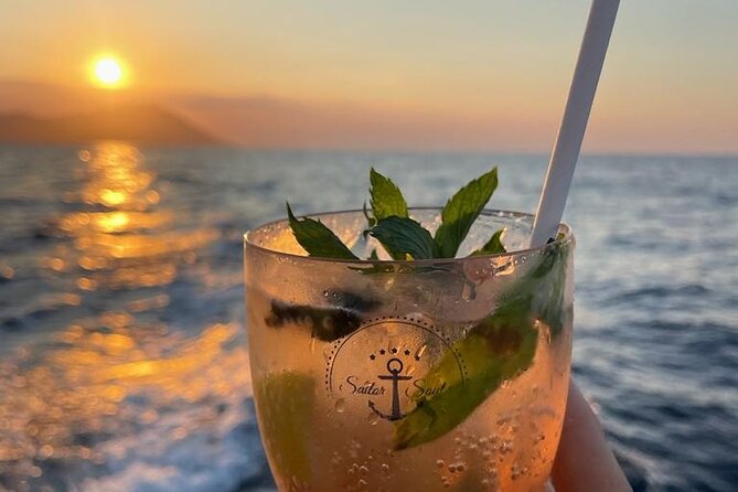 Half-Day Sunset Cruise Catamaran to Kleftiko with Lunch - Kalogries Beach for a shorter swim