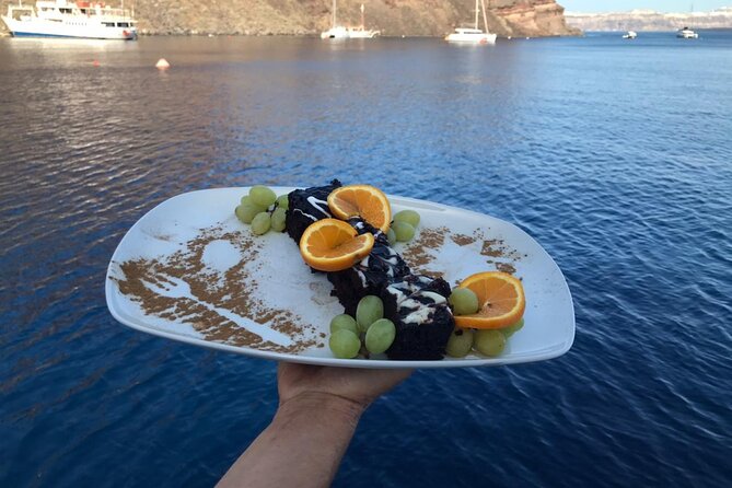 Half-Day Tailor-made Private Catamaran Cruise in Santorini - A private morning on Santorini’s volcanic coast