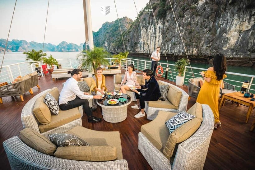 Halong & Lan Ha Bay 1-Day Catamaran Cruise from Hanoi - From Hanoi’s Old Quarter to Tuan Chau Port