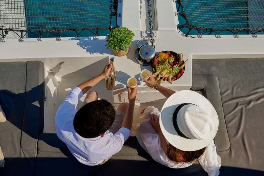 Heraklion: Catamaran Cruise to Dia Island - Comfort, safety, and small practical details