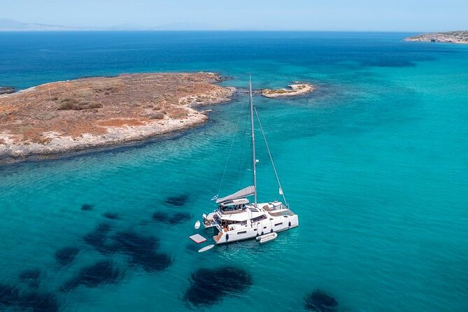 Heraklion: Dia Island Catamaran Cruise with Water Toys - A five-hour escape from Heraklion