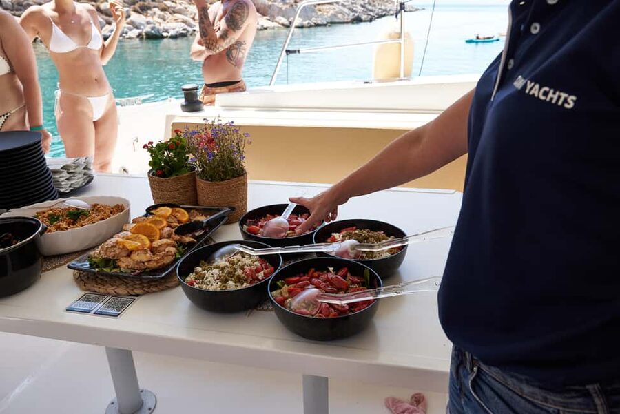 Hersonissos: Dia Catamaran Cruise with Lunch & Drinks - Is $170 good value for a day at sea?