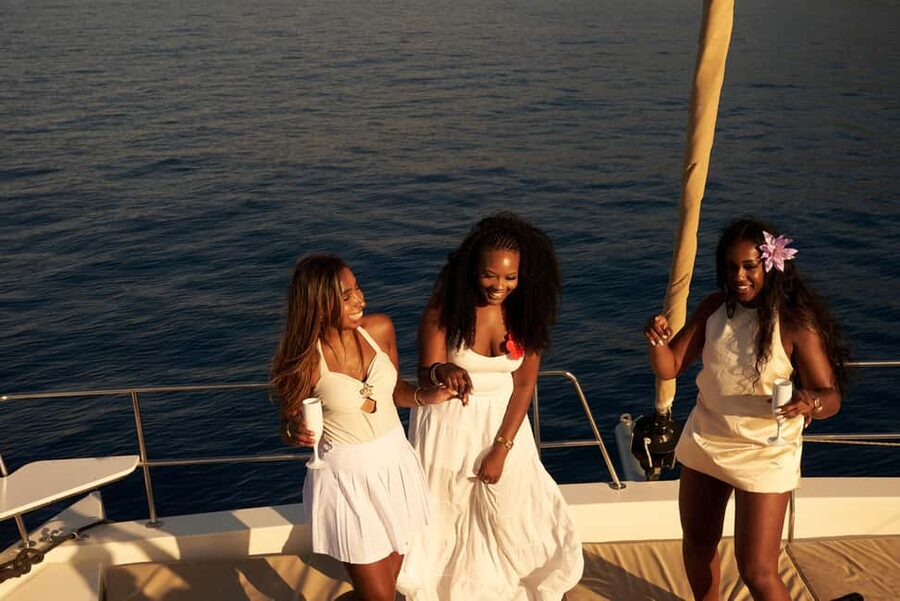 Hersonissos: Luxury Sunset Catamaran Cruise Sushi & Open Bar - Who will enjoy this Hersonissos cruise?