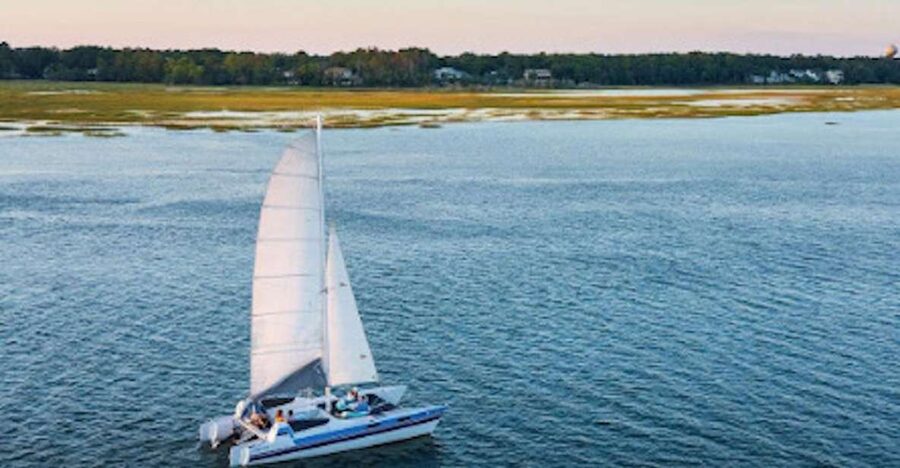 Hilton Head: Private Dolphin Day or Sunset Catamaran Sail - What the Hilton Head catamaran experience is really like