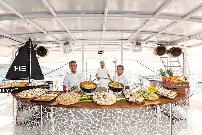 Hype Boat Club: Phuket 's Most Unique Catamaran Experience - Lunch, drinks, and what the price really covers