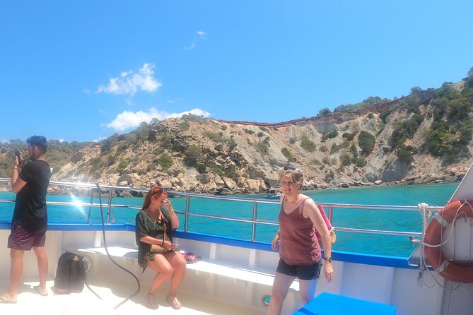 Ibiza: Es Vedrà Catamaran Cruise – Morning or Sunset - Drinks, the onboard slide, and the social mood