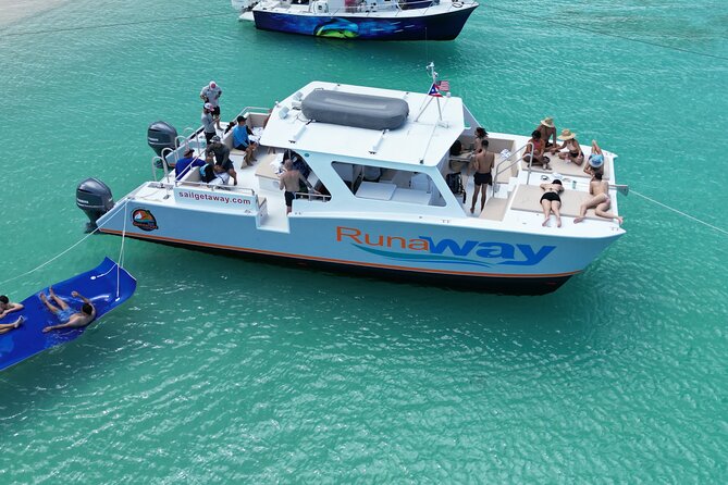Icacos Double Dip Power Catamaran Snorkel & Beach Tour - A practical half-day from Fajardo