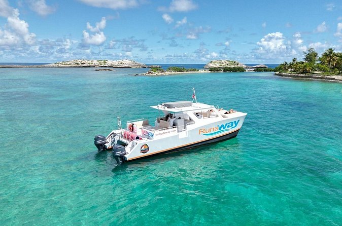 Icacos Double Dip Power Catamaran Snorkel & Beach Tour - Lunch, rum drinks, and the pause between activities