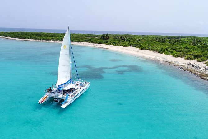 Icacos Island Catamaran Day Sail from Fajardo - A deli buffet that works well on a hot boat
