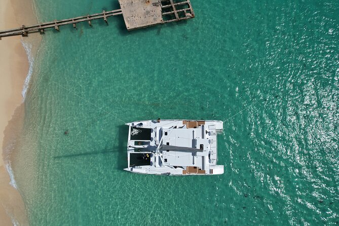 Icacos: Luxury Sailing Catamaran All Inclusive Beach and Snorkel - Beach Time on a Pristine Island
