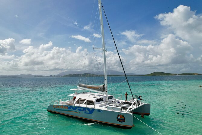Icacos: Luxury Sailing Catamaran All Inclusive Beach and Snorkel - Water Swings, Slide, and Floating Mats