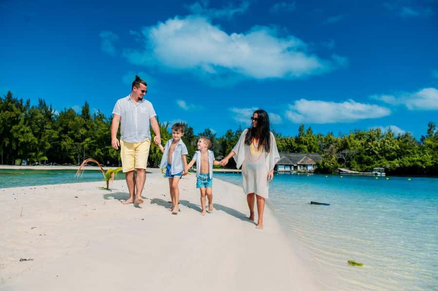 Ile Aux Cerfs: Catamaran Cruise, island, waterfalls, Lunch - Setting out from Trou d’Eau Douce