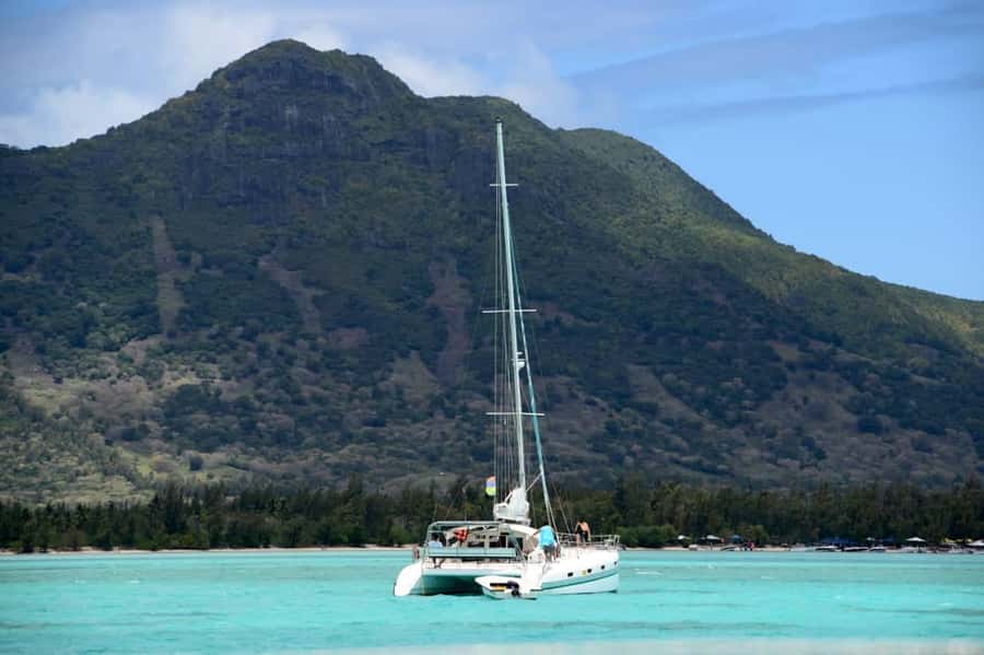 Ile Aux Cerfs Catamaran Cruise sailing from Mahebourg - Ile aux Cerfs and Its Beach Time