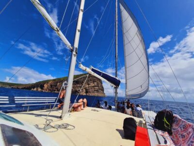 Ilot Gabriel: Catamaran Cruise & BBQ Lunch