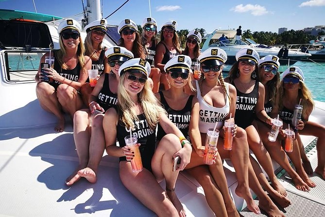 Isla Mujeres Catamaran Luxury Sailing Experience - Punta Sur and the statue of Ixchel