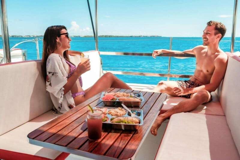 Isla Mujeres Plus Experience Catamaran Tour + Snorkel+Lunch - The crew, languages, and family fit
