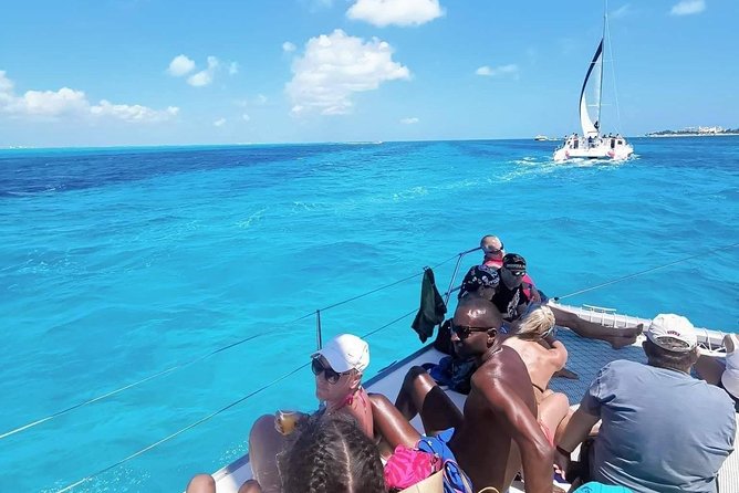 Isla Mujeres Premium Catamaran Tour with transportation from Playa del Carmen - The return ride can be rough and slow