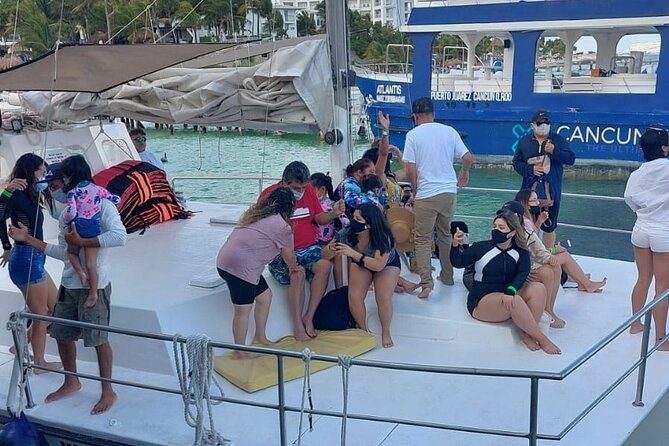 Isla Mujeres Premium Tour in Catamaran with Snorkel and Buffet - Starting at Playa Tortugas at 10 a.m.