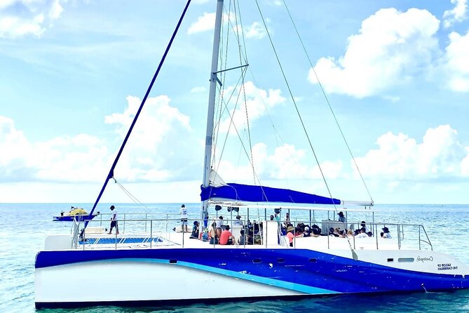Isla Mujeres Unlimited Catamaran! Drinks, Fun & Party From Playa Del Carmen - A party boat that starts with a long transfer