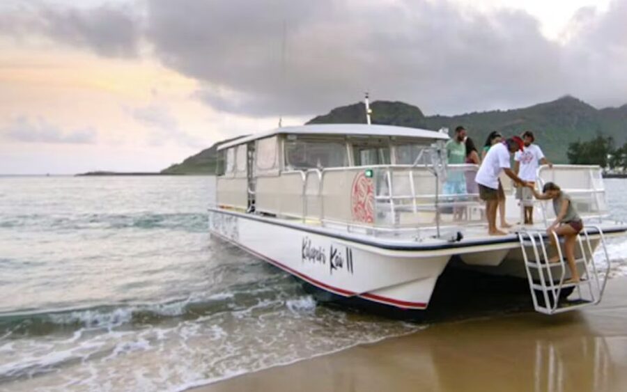 Kauai: Catamaran Sunset Cruise - Up the Hulei’a River beside old Kauai