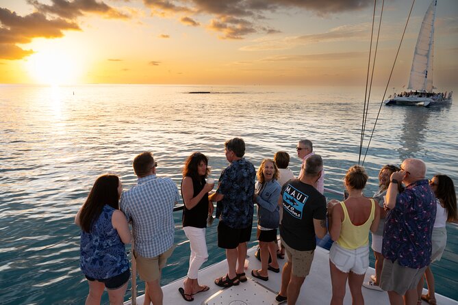 Key West Champagne Sunset Catamaran Cruise - What the sunset portion is really like