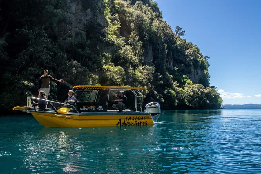 Kinloch: Lake Taupo Catamaran Cruise with Paddleboarding - Key points before you book
