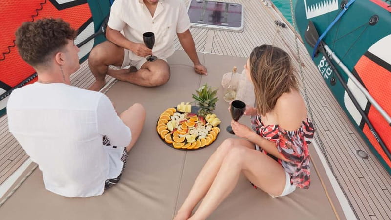 Kissamos: Balos & Gramvousa Luxury Catamaran Cruise - Sailing back to Kissamos