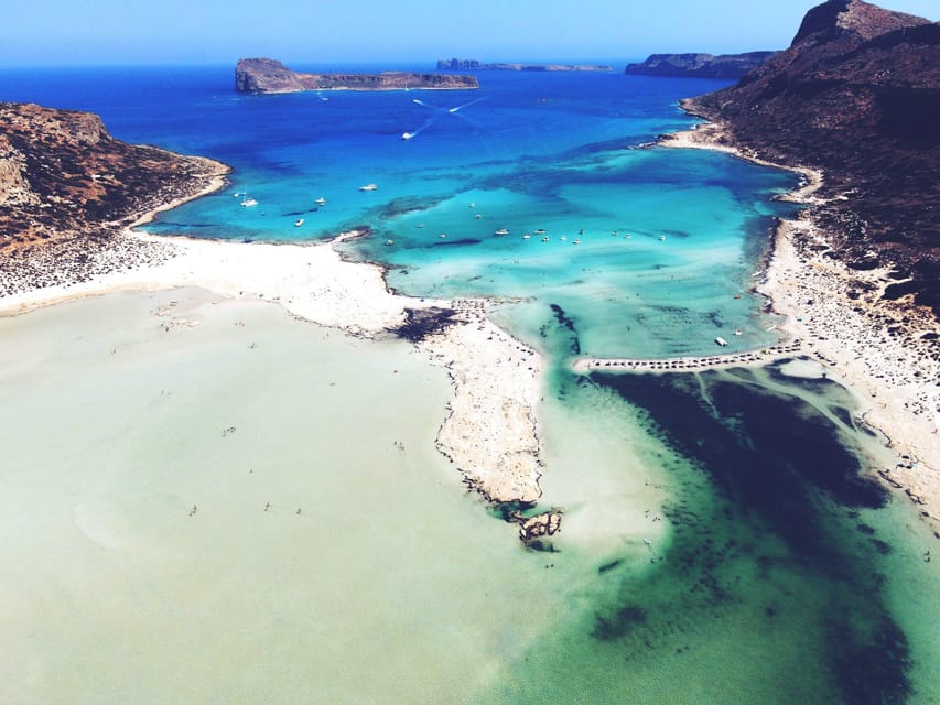 Kissamos: Balos & Gramvousa Luxury Catamaran Sailing Cruise - Balos Lagoon before the biggest crowds