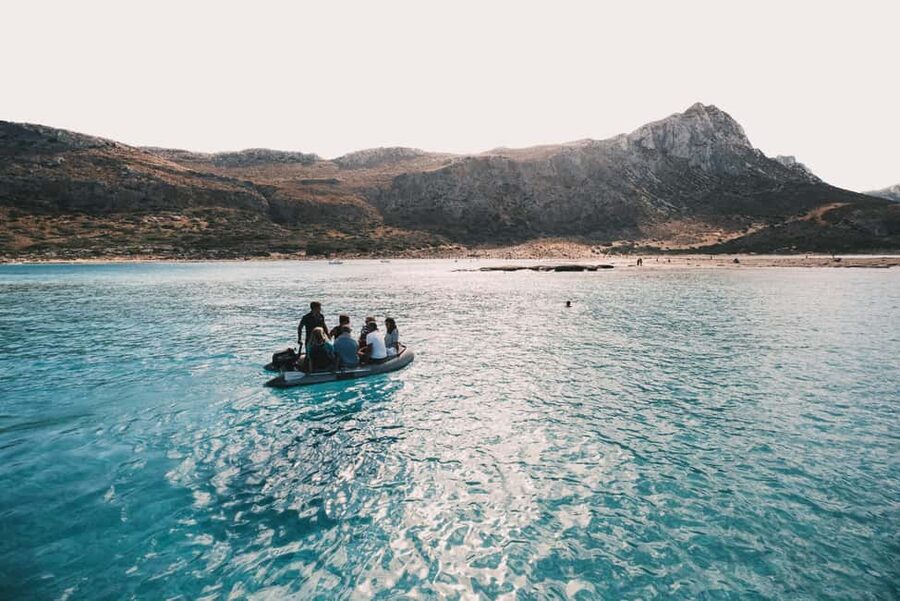 Kissamos: Catamaran Balos Sunset Cruise with Sushi & Drinks - Starting at Kissamos Port with Prosecco and local bites