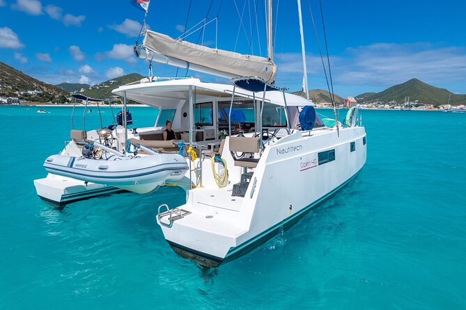 Knot at Work - Half Day Private Catamaran Cruise in Sint Maarten - The crew and the service style