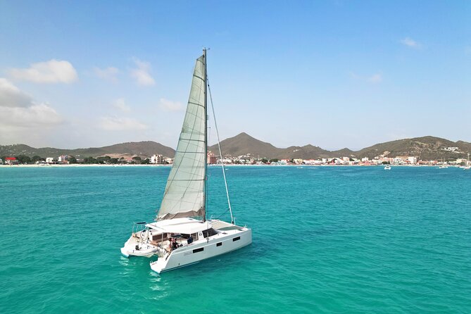 Knot at Work - Private Catamaran Tour in St Maarten - Full day - Food, drinks, and what to pack