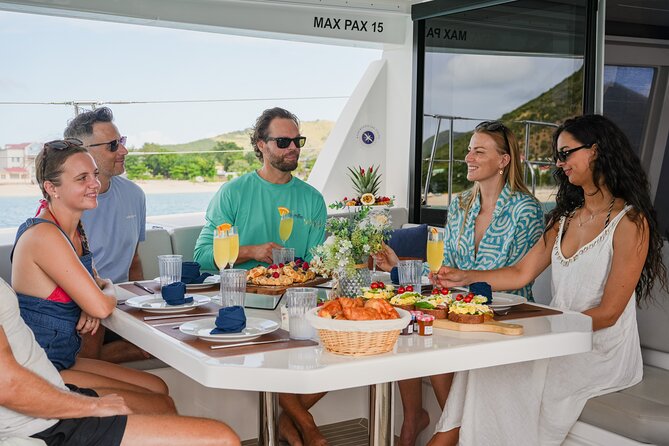 Knot at Work - Private Catamaran Tour in St Maarten - Full day - Weather, swimming, and practical limits