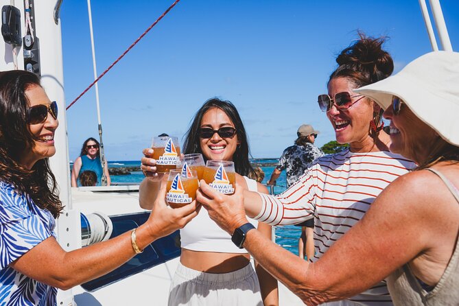 Kona Deluxe Catamaran Whale Watch - The Spirit of Aloha and the first minutes at sea