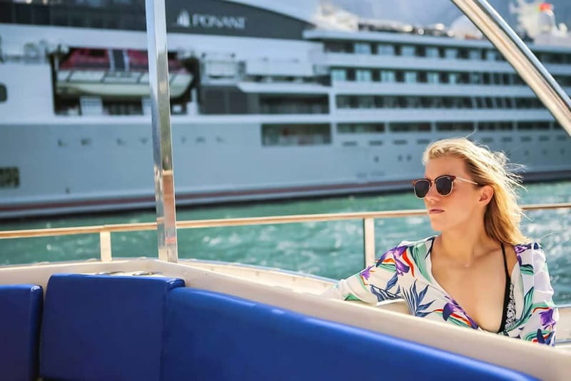 Kotor Bay: Full-Day Catamaran Cruise with Blue Cave Visit - Setting out through UNESCO-listed Kotor Bay