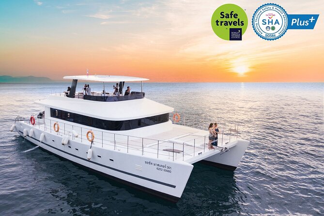 Krabi Hong Islands Sunset Party Catamaran Cruise - Railay Bay and Phra Nang Cave by catamaran