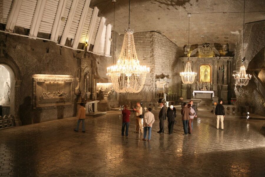 Krakow: Lazy Catamaran River Cruise and Salt Mine Group Tour - The transfer to Wieliczka