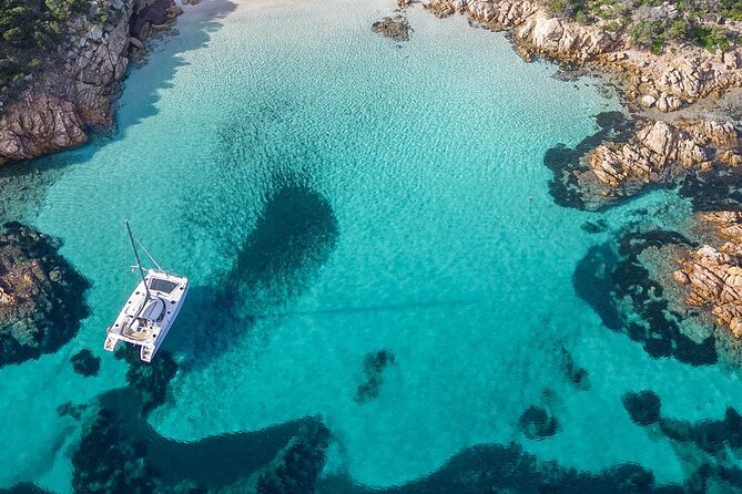 La Maddalena Archipelago Catamaran Day Tour - Porto della Madonna and the changing colors of the sea