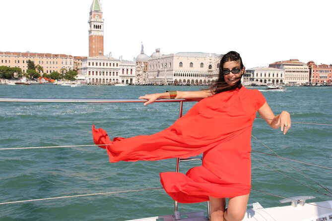 La Serenissima: Lagoon Cruise on Catamaran with Classical Music - Passing San Servolo and the smaller islands