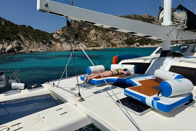 Large Catamaran Trip to La Maddalena Park with Lunch and Drinks - Spargi gives you the first taste of the archipelago