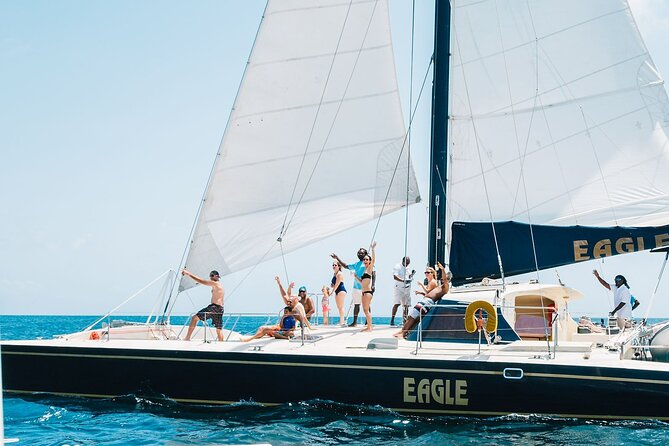 Leisure Full Day Catamaran (Blue, Aqua or LIC) - Comfort, safety, and the practical details