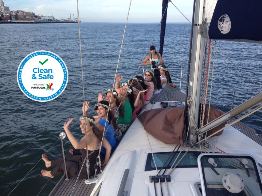 Lisbon 2H Private Tour by SAILBOAT / SAIL or POWER CATAMARAN - Belém Tower and the western waterfront