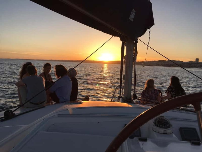 Lisbon: Catamaran Cruise with Drinks & Pastel de Nata - Almada, Christ the King, and the river’s wide perspective