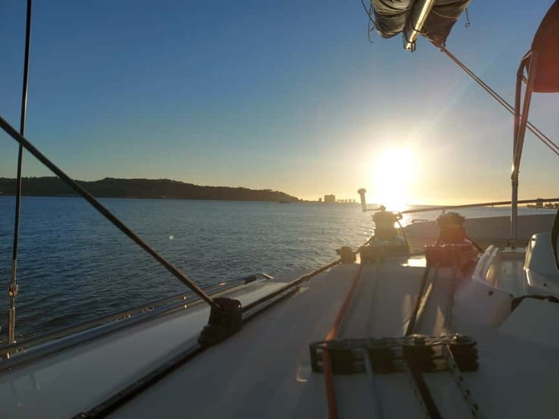 Lisbon: Catamaran Cruise with Drinks & Pastel de Nata - Belém Tower from the Tagus