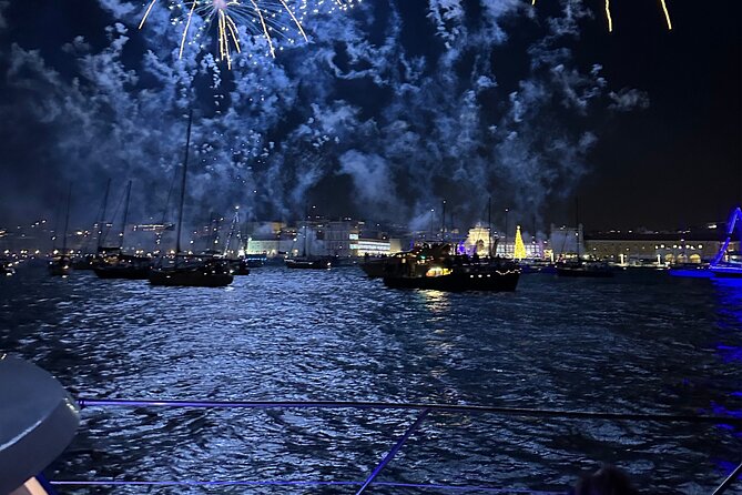 Lisbon NYE Fireworks Catamaran Cruise with Food and Drinks - Is $241.97 good value?
